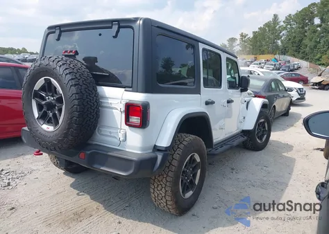 2020 Jeep Wrangler Unlimited Rubicon 4X4 from USA, damaged, VIN 1C4HJXFG3LW106778